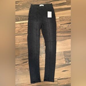 Free People Black Skinny Jeans